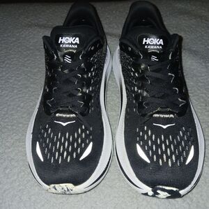 Size 8.5 Women - Hoka One One Kawana Black White W